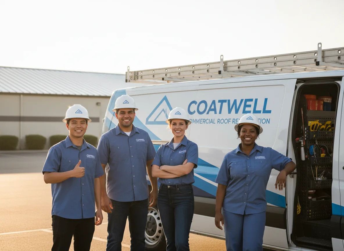 Commercial roof coating company in Gibson, NC